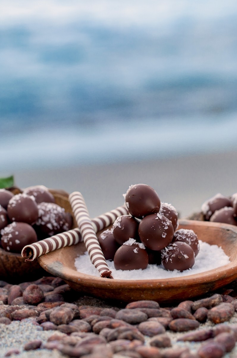 EMERALD ESTATE CHOCOLATE TRUFFLES WITH CARIBBEAN SEA SALT