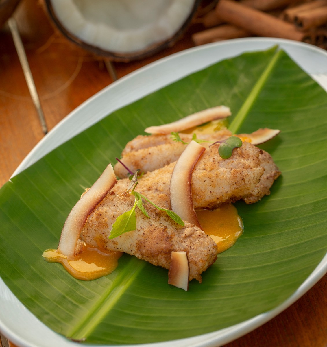 WEST INDIAN COCONUT SPICED LIONFISH